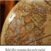 POCHY Practical Globe Metal Bracket Educational Globe Raised Relief Geographic Globes Creativity World Globe for Home Office Shelf Desktop Display Beautifully Decor view 2