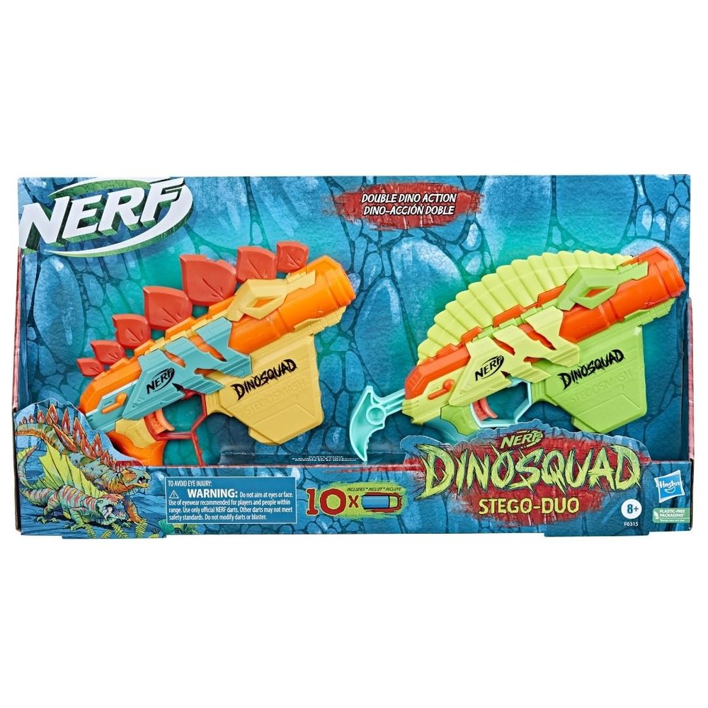 Nerf Dinosquad Stego Duo Pack (7216315)