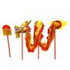 3m Silk Dragon Dance Satin Cloth Dragon Dragon and Lion Dance Props Outdoor Activity Classic Chinese Style Dragon Dance view 1