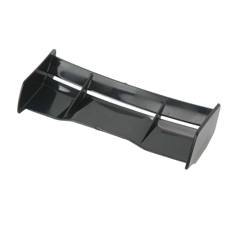 RC Car Tail Spoiler Wing Set Black Rear Spoiler Wing Tail Wing for 1/16 RC Off Road Vehicle