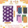 Weecent 24 Pcs Mini Notebooks Dog Paw Party Favors for Kids Puppy Animal Notepads Spiral Pocket Notebooks Birthday Teacher Classroom Rewards Supplies for Goody, 2.36 x 3.94 Inches view 2