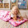 Wildkin Kids Velour Nap Mat  Soft, Cozy, Convenient for Daycare & Preschool  Groovy Mermaids view 2