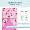 Wildkin Kids Velour Nap Mat  Soft, Cozy, Convenient for Daycare & Preschool  Groovy Mermaids view 3