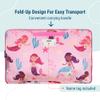 Wildkin Kids Velour Nap Mat  Soft, Cozy, Convenient for Daycare & Preschool  Groovy Mermaids view 4