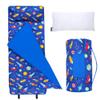 Wildkin Kids Microfiber Nap Mat  Soft Sleep Mat with Pillow, Ideal for School & Travel - Out of This World view 1