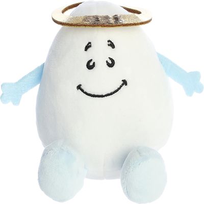 Aurora Punny Eggspressions Good Egg Stuffed Animal - Humorous Wordplay - Playful Expression - White 3.5 Inches