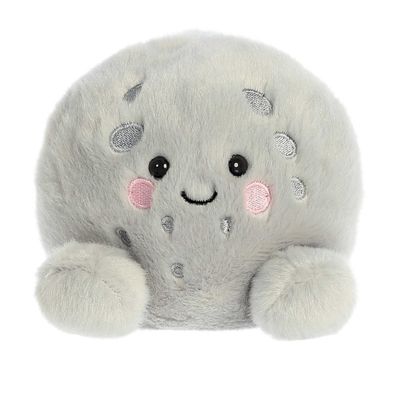 Aurora Adorable Palm Pals Celene Moon Stuffed Animal - Fun Collectible Plush for Kids and Adult Collectors - Perfect for Decorating Rooms and Birthday Gifts - Gray 5 Inches