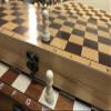 4 Player Chess Quaternity Chess Basic39 Pine Wood Foldable Chess Board with Wooden Pieces view 4
