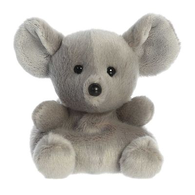 Aurora Adorable Palm Pals Chatty Mouse Stuffed Animal - Fun Collectible Plush for Kids and Adult Collectors - Perfect for Decorating Rooms and Birthday Gifts - Gray 6 Inches