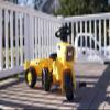 ROLLY TOYS CAT 3-Wheeled Pedal Tractor with Trailer view 4