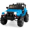 Best Choice Products Kids 12V Ride On Truck, Battery Powered Toy Car w/Spring Suspension, Remote Control, 3 Speeds, LED Lights, Bluetooth - Light Blue view 1