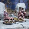 Modiphius: Fallout: Wasteland Warfare: Super Mutants - Centaurs - 2 Figures, Forged in Fire Wave, 32mm Multi-Part Resin Unpainted Miniatures,Grey view 3