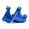 Palumma RC Gearbox Cover, Aluminum Front & Rear Transmission Gearbox Housing Cover for Traxxas 1/5 x-maxx XMaxx 6S 8S 1/6 XRT 8S RC Differential Cover Parts (blue) view 2