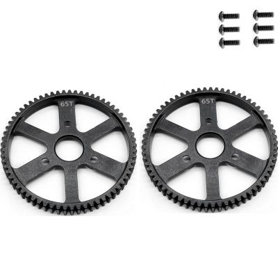 2pc Hard Steel 65T Spur Main Gear 0.8M 32P for Traxxas Summit E-Revo E-Maxx 3960