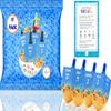 The Dreidel Company - 10-Pack Jerusalem Wood Dreidels, The Hanukkah Game, Extra Large (Pack of 10) view 3