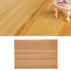 1:12 Dollhouse Floorboard Miniature Simple Elegant Wood Strip Flooring Decoration Accessory view 3