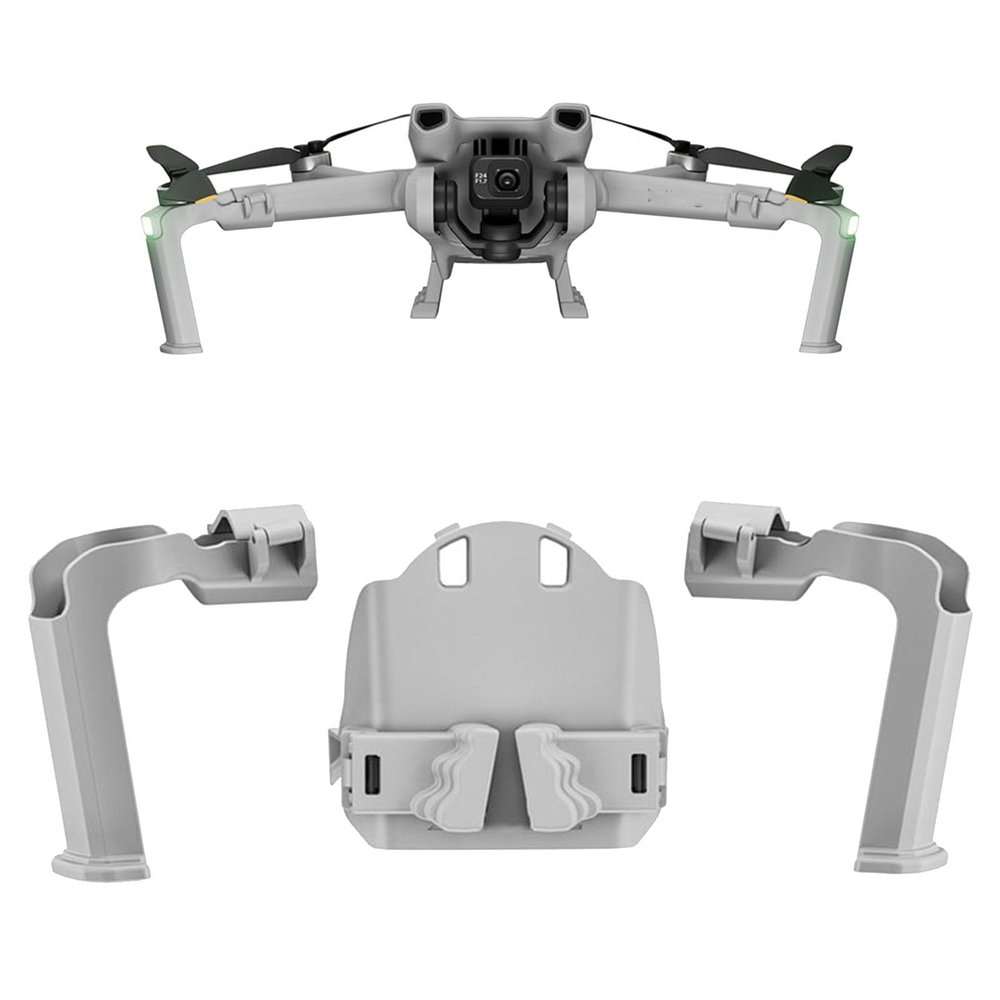 Mini 3 Landing Gear Leg Foldable Extended Kit Compatible for DJI Mini 3 Drone Extension Legs Feet Accessories