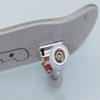 Leefai Fingerboard Wheels Hand embedded Alloy Layer - Hot Finger Skateboard Wheels-8.5mmx5.0mm - White with Alloy Colorway (SILVER) view 2