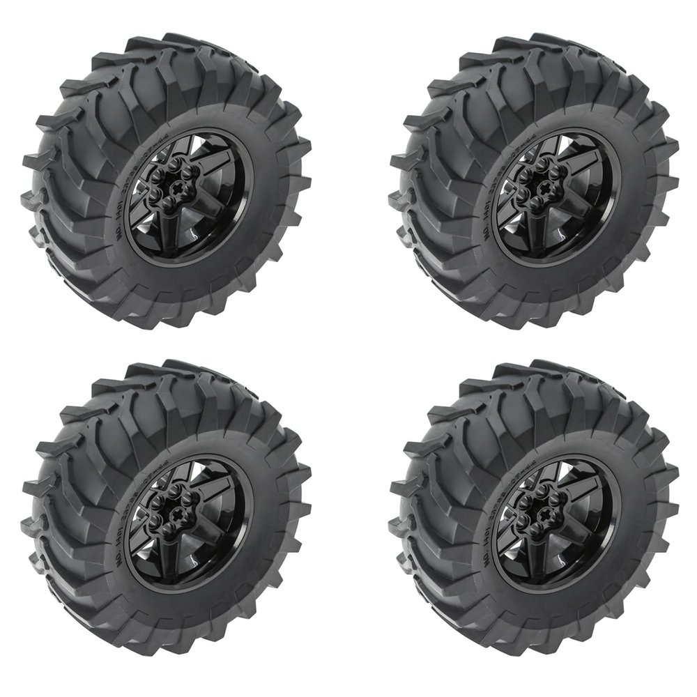 ASTEM 4PCS Technic-Parts Wheel MOC-Parts Compatible 15038 23798