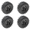 ASTEM 4PCS Technic-Parts Wheel MOC-Parts Compatible 15038 23798 view 1