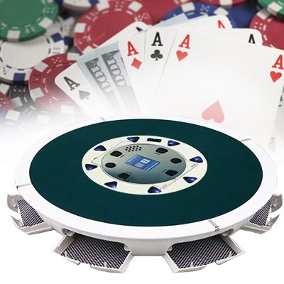 HNCXHX Automatic Card Dealer Machine,Portable Electric Automatic Card Shuffler,Playing Card Shuffler,Card Shuffling Machine,Suitable for 2-8 People Game for Home Bedroom Camping Party Club