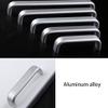 D Handle,Door Cupboard Knobs,Furniture Drawer Pulls,Furniture Cabinet Handles Aluminum Kitchen Door Handles with Screws 2 Pieces Door Handle Modern Knobs Wardrobe Handle Handle for Kitchen, Drawer, Be view 4