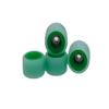 Leefai Clear Fingerboard Wheels Embedded Color Layer - Hot Finger Skateboard Wheels - Ultra Spin Bearings Wheels - 7.8mmx5.1mm -Inner Layer Colorway (Green) view 3