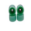 Leefai Clear Fingerboard Wheels Embedded Color Layer - Hot Finger Skateboard Wheels - Ultra Spin Bearings Wheels - 7.8mmx5.1mm -Inner Layer Colorway (Green) view 4
