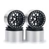 4Pcs 64.5 * 45mm Aluminum Alloy 12mm Hex Hub 2.2 Beadlock Wheels Rims for 1/10 RC Crawler Axial RBX10 AXI03005 Upgrade Parts view 1