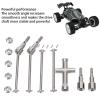 1/16 RC Car Drive Shaft Set Front Rear CVD Axle Kit Compatible with 16101 16102 16103 16201PRO High Strength Steel Drive Shafts for 1/16 Scale RC Cars view 3