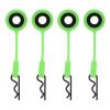 RC Car Shell Body Fixed Clips Retainer, 4PCS RC Body Clips Pins, Silicone Metal Universal 6 Colors Parts for 1/10 RC Car () view 1