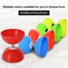 Erencook Chinese yoyo Diabolo Set- Triple Bearings Diabolo Chinese Yo-yos Juggling Toys Colorful Diabolo with Diablo Sticks, Diabolo String&Net Bag (Green) view 2