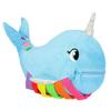 Buckle Toys - Bubbly Narwhal - Develop Fine Motor Skills - Sensory Learning Activity Toys - Toddler Plane Travel Essential view 1