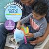 Buckle Toys - Bubbly Narwhal - Develop Fine Motor Skills - Sensory Learning Activity Toys - Toddler Plane Travel Essential view 3