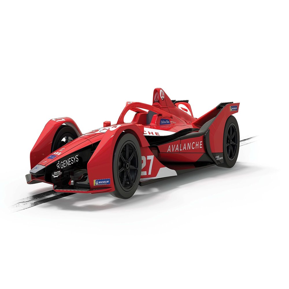 Scalextric Formula E Avalanche Andretti BMW IFE.021#27 Jake Dennis Season 8 1:32 Slot Race Car C4315
