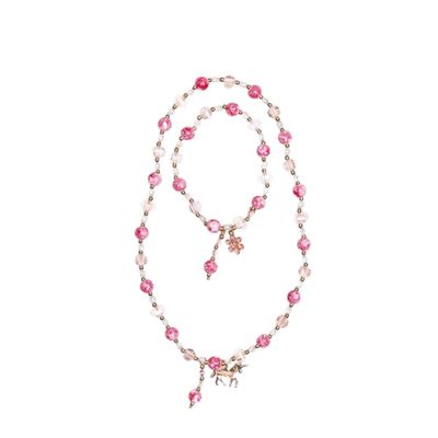 Great Pretenders Boutique Pink Crystal Necklace