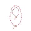 Great Pretenders Boutique Pink Crystal Necklace view 1