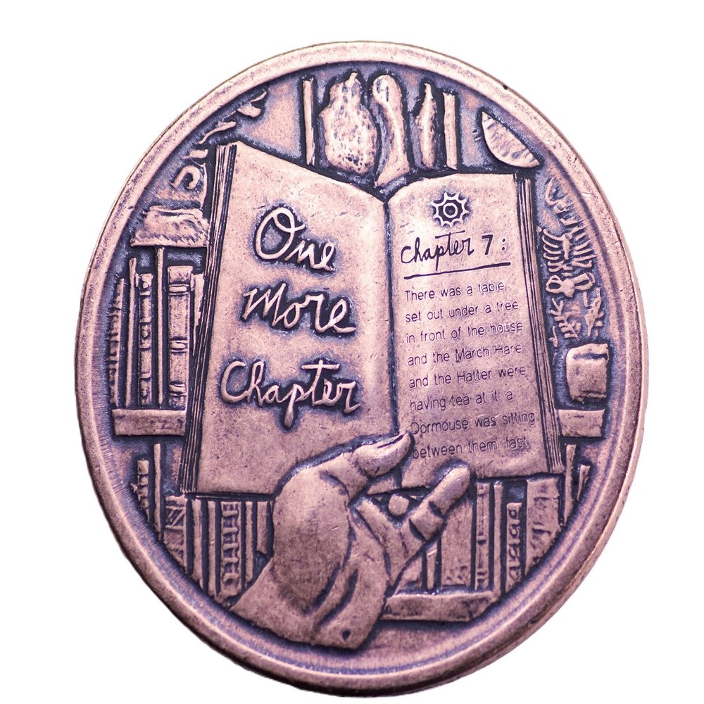 One More Chapter/Go to Bed Copper Decision Maker Coin