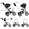 Bentley Trike - All Terrain Toddler Bike 6-in-1, Mulliner Gold Limited Edition, Officially Licensed and Designed by Bentley Motors UK; Baby to Big Kid Tricycle (6m-5y+) view 3