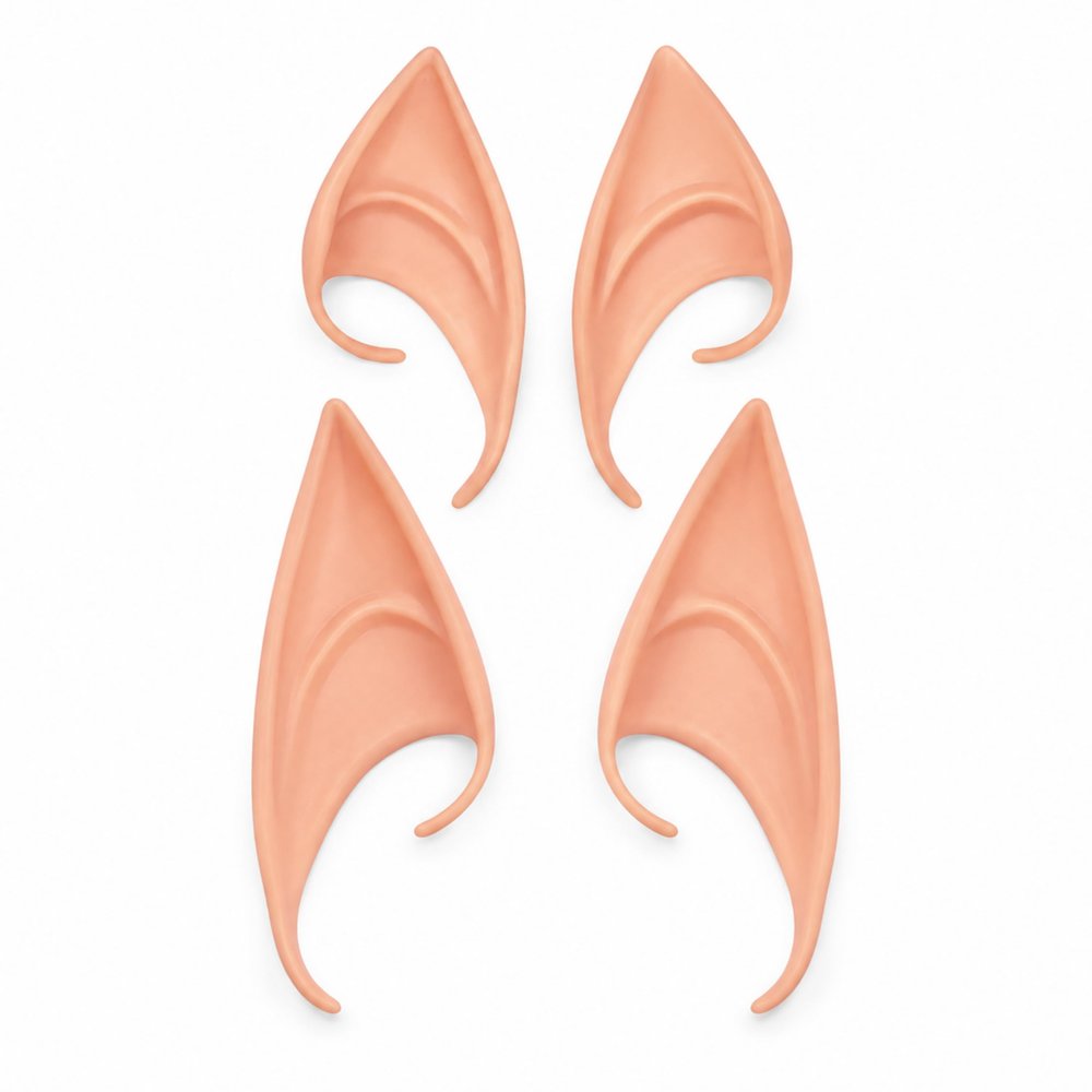 Giraffe Elf Fairy Ears for Kid & Adult Soft Latex Renaissance Accessories