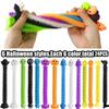 24 Pack Halloween Stretchy Strings Sensory Fidget Toys Pack Great for Kids Students Stress Relief and Anti-Anxiety Toys Assortment Halloween Party Favors (Halloween) view 2