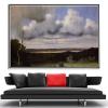 DIY Oil Painting Kit,Rome, The Basilica of Constantine Painting by Camille Corot DIY Oil Painting Paint by Number Kits view 2