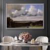 DIY Oil Painting Kit,Rome, The Basilica of Constantine Painting by Camille Corot DIY Oil Painting Paint by Number Kits view 3