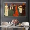DIY Oil Painting Kit,Dance of Life Painting by Edvard Munch DIY Oil Painting Paint by Number Kits view 3