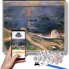 DIY Oil Painting Kit,The Mystery of A Summer Night Painting by Edvard Munch DIY Oil Painting Paint by Number Kits view 1