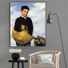 DIY Oil Painting Kit,A Boy with A Dog Painting by Edouard Manet Paint by Numbers Kit for Kids and Adults view 3