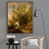 DIY Oil Painting Kit,The Forest of Coubron Painting by Camille Corot Paint by Numbers Kit for Kids and Adults view 3