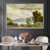 DIY Oil Painting Kit,View of Chalet De Chenes Bellvue Geneva Painting by Camille Corot Paint by Numbers Kit for Kids and Adults view 3