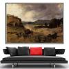 DIY Oil Painting Kit,The Roman Campagna La Cervara Painting by Camille Corot DIY Oil Painting Paint by Number Kits view 2