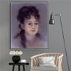 DIY Oil Painting Kit,Eva Gonzales Painting by Edouard Manet Paint by Numbers Kit for Kids and Adults view 3